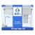 Brita Extra Large 27 Cup UltraMax White Filtered Water Dispenser With Standard Filter Perspective: front