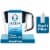 Brita Small Black 6 Cup Water Filter Pitcher with Standard Filter Perspective: front