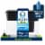 Brita Extra Large 27 Cup UltraMax Black Filtered Water Dispenser With Elite Filter Perspective: front