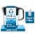 Brita Large 10 Cup Tahoe Water Filter Pitcher with Standard Filter Perspective: front