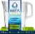 Brita 10-Cup Tahoe Elite Water Filter Water Pitcher Perspective: front