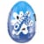 Oreo Creme Filled Chocolate Egg Easter Candy Perspective: front