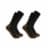 Carhartt® Men's Midweight Large Steel Toe Boot Sock Pack - Black Perspective: front