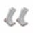 Carhartt® Men's Midweight Large Steel Toe Boot Sock Pack - Charcoal Perspective: front