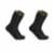 Carhartt® Heavyweight Large Crew Sock Pack - Black Perspective: front