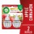 Air Wick Scented Oil Refill, Plug In Air Freshener, Apple Cinnamon Medley, 2 refills Perspective: front