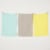 Now Designs Flour Sack Kitchen Dish Towels Coordinated Jade Yellow Set of 3 Perspective: front