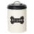 Now Designs Dog Biscuit Metal Treat Tin - Ivory Perspective: front