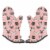 Jubilee Heat Resistant Quilted Oven Mitts Cats Meow Set of 2 Perspective: front