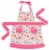 Jubilee Kids Sally Apron for Girls Aged 2-7 yrs 100% Cotton Cupcakes Perspective: front