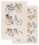 Danica Studio Printed Kitchen Dish Towel Set Perspective: front