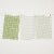 Now Designs Tic Tac Toe 100% Cotton Sage Green Kitchen Dish Towels Perspective: front