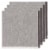 Danica Heirloom Chambray Cotton Napkins - Shadow Gray Perspective: front