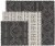 3Pcs Reusable Food Wraps Natural Beeswax (3 Sizes) by Ecologie -Onyx Perspective: front
