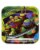 American Greetings Teenage Mutant Ninja Turtle Paper Dinner Plates Perspective: front