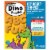 Yummy Dino Buddies Alphabet Shaped Chicken Breast Nuggets Perspective: front