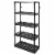 Gracious Living 5 Shelf Tier Light Duty Indoor & Garage Storage Shelf Perspective: front