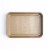 Cuisipro 13.5 x 9.5-Inch Rectangular Steel Nonstick Roasting Pan Perspective: front