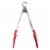 Cuisipro 9.5 Inch Silicone Locking Tongs, Red Perspective: front