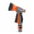 Gardena Multi Purpose 7 in 1 Metal Hose Spray Gun with Flow Control, Orange Perspective: front
