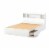South Shore Reevo Full Storage Bed in White Perspective: front