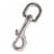 Mibro Kingchain Bolt Snap Round Swivel Nickel Perspective: front