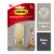 3M 118827 Medium Satin Brass Hook Perspective: front