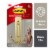 Command™ Large Satin Brass Double Hook Perspective: front