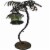 Metal Hanging Lantern Tree Design Holder, Copper- Saltoro Sherpi Perspective: front