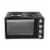 NutriChef PKRTO28 Kitchen Countertop Convection Oven Cooker with Warming Plates Perspective: front