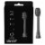 Gleem Black Toothbrush Refill Head Perspective: front