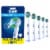 Oral-B PrecisionCleanX X-Filament Replacement Brush Heads, 5 Count Perspective: front