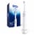 Oral-B iO Series 2 Rechargeable Electric Powered Toothbrush, White with 1 Gentle Brush Head Perspective: front