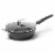 THE ROCK by Starfrit 9-Inch Deep Fry Pan/Dutch Oven with Lid and T-Lock Perspective: front