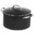 Starfrit Usa Inc Casserole 6 qt. With Glass Lid Stainless Steel & Handle Perspective: front