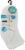 No Nonsense Women's Cushioned Mini Crew Socks - 3 pk - White Perspective: front