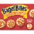 Bagel Bites Cheese Sausage & Pepperoni Mini Pizza Bagel Frozen Snacks Perspective: front