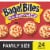 Bagel Bites Cheese & Pepperoni Mini Pizza Bagel Frozen Snacks Perspective: front