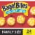 Bagel Bites Three Cheese Mini Pizza Bagel Frozen Snacks Perspective: front