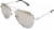 Foster Grant Women's Trendy Aviator Sunglasses - Silver Perspective: front
