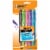 BIC BU3 Grip Medium Ball Point Pens - Assorted Perspective: front