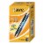 BIC Soft Feel Clic Pens - Black/Blue Perspective: front