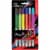 BIC® Intensity Permanent Markers, Fine Point, Assorted Colors, 12 Count Perspective: front