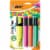 BIC Brite Liner Flat Highlighters - Assorted Perspective: front