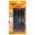 BIC® Soft Feel Retractable Ballpoint Pens - Black Perspective: front