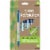BIC® ReVolution™ Recycled Retractable Clic Stic Ballpoint Pens - Blue Perspective: front