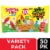 SOUR PATCH KIDS and SWEDISH FISH Mini Soft & Chewy Easter Candy Variety Pack Perspective: front