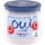 Oui by Yoplait Raspberry Whole Milk French Style Yogurt Jar Perspective: front