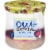 Oui by Yoplait Layered Oatmeal Strawberries & Cream Whole Milk Yogurt Jar Perspective: front