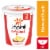 Yoplait Original Low Fat Smooth Style Harvest Peach Flavored Yogurt Tub Perspective: front